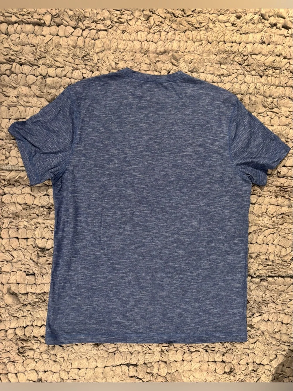 J Crew Performance Crew Neck T-Shirt - Heather Blue